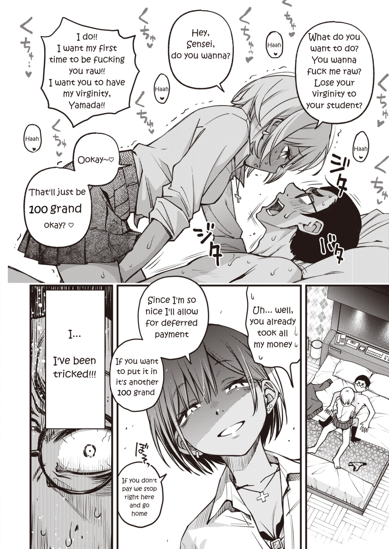 Hentai Manga Comic-Matching with Sensei-Read-14